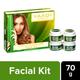 Vaadi Herbals Anti-Acne Aloe Vera Facial Kit with Green Tea Extract 70 gm - Facial Kits