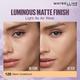 Maybelline New York Super Stay Lumi Matte Liquid Foundation 30H Longwear Yet Light-As-Air, 128 35ml - Foundation