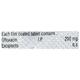 Strolox 200mg Tablet 10'S - Bacterial Infections-Qui