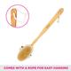 Vega Natural Bristle Bath Brush  (NBA - 1/3) 1's - Loofahs & Sponges
