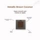 DISGUISE Satin Smooth Eyeshadow Squares, Metallic Brown Coconut 212 4.5 gm - Eyeshadow, Bases & Primers