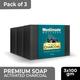 Medimade Activated Charcoal Premium Soap (Pack of 3) 1's - Soaps