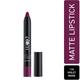 Plum Twist & Go Matte Lipstick Ceramides + Hyaluronic Acid Airbrushed Finish Long Lasting 100% Vegan & Cruelty-Free Violet Wand - 136 (Purple) 1.8 gm - Lip Crayons