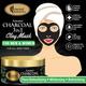 Oriental Botanics Activated Charcoal 3 In 1 Clay Mask 100 gm - Masks & Peels