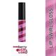Plum Soft Swirl Lip Gloss, High-Shine Finish, Intense Pigment, 3 Shades In 1, 124 Berry Overload 6 ml - Liquid Lipsticks