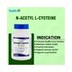 Healthvit N-Acetyl L-Cysteine (NAC) Liver & Antioxidant Support 600mg-Capsules 60's - Calcium And Minerals