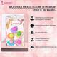 Majestique Stylish Premium Matte Plastic Hair Clutcher, Claw Clip, For Women, Girl Multicolor 5's - Hair Clips/Bands