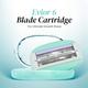 LetsShave Evior 6 Shaving Razor + Shaving Razor Blade 4's + Whipped Shave Cream 150 gm - Women - Shaving & Hair Removal