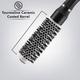 Vega Professional Ceramix Shine Blow Dry Round Hair Brush 25Mm (Vpphb-01) - Hair Brushes