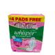 Whisper Ultra Skin Love Soft Sanitary Pad XL (Pack of 44's + 4 Free) - Sanitary Napkins