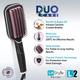 Vega Litstyle L2 Straightener Brush for Women with Smart Memory Function, Quick Heat-Up (VHSB-07) 513 gm - Straighteners