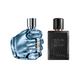 Diesel Only The Brave 50ml + Bad 50ml Eau De Toilette 2's - Men Perfumes (Edt/Edp)