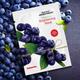Keya Seth Aromatherapy Blueberry Face Brightening Mask Vitamin A and C 30ml - Face Packs