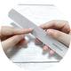 Majestique Flat Nail File Double Sides for Perfectly Shaped and Smooth Nails - Color May Vary 1's - Manicure & Pedicure Kits