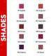 SUGAR Cosmetics Mettle Satin Lipstick - 09 Charlotte (True Blue Red) 2.2 gm - Lipsticks