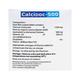CALCIDOC 500 Tablet 15's - Supplements-Cal