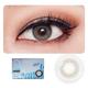 O-Lens Scandi Monthly Coloured Contact Lenses - Light Grey ( 0.00 ) 1's - Eyecare Lenses