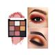 Miss Rose 9 Color Matte & Shimmer Nude Eyeshadow Palette 7001 - 486Z1 01 23.4 gm - Face Palettes