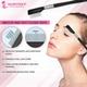Majestique Steel Eyebrow Eyelash Comb Extension Brush Cosmetic Makeup Tool Makeup Eyelash Comb 1's - Eye Brush