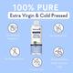 Wishcare 100% Pure Unrefinded Cold Pressed Extra Virgin Coconut Oil 500 ml - Hair Oils