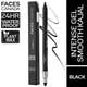 Faces Canada Ultime Pro Intense Gel Kajal with Smudger & Sharpener - Black, 1.2gm - Kajal & Kohls