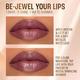 Lakme Be-Jewel Shimmer Lip Liquid, Luminous Matte Finish - 303 Cocoa Glow 3.5 ml - Liquid Lipsticks