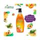 Fiama Shower Gel Peach & Avocado Body Wash with Skin Conditioners for Soft Moisturised Skin pump 500 ml - Shower Gels & Body Wash