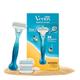 Gillette Venus Smooth Escape 2X Smoothness With A Touch OF Aloe Extracts Razor + 3 Cartridge (Combo Pack) - Hair Removal Accessories