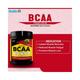 Healthvit Fitness 100% Micronized BCAA 5200mg 2-1-1 with L-Glutamine and L-Citrulline Malate, (10 Servings) Watermelon Flavour Keto Friendly, Caffeine Free 200 gm - General Health