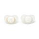 Mothercare Little & Loved Soother (Pack of 2) - Multicolor 1's - Pacifiers & Teethers