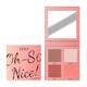 Sery Face Make Up Palette, 3 In 1 Highlighter, Contour, Blush - Just Peachy 18 gm - Face Palettes