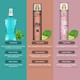 Dorall Collection Bluesafe + Blossom + Eversent Body Mist Set 3's - Men Perfumes (Edt/Edp)