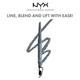 NYX Professional Makeup Epic Smoke Angled Liner and Blender - Slate Smoke 0.17 gm - Eyeliners