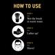 India Grooming Club Royale Matte Black Shaving Brush 1's - Shaving Brushes