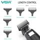 VGR V-192 Trimmer 300 min Runtime 5 Length Settings (Black) 1's - Trimmers