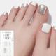 Dashing Diva Magicpres Nail Polish - Silver White 1's - Nail Care