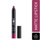 Plum Twist & Go Matte Lipstick Ceramides + Hyaluronic Acid Airbrushed Finish Long Lasting 100% Vegan & Cruelty-Free Forrest Plum - 134 (Deep Plum) 1.8 gm - Lip Crayons