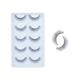 Bronson Professional False Eyelashes Set of 5 Pair 6D Long and Natural 202 Fake False Lashes 1's - Eyelashes