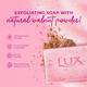 Lux Essence Of Himalayas Rose & Aloe Vera Exfoliating Soap (Pack Of 5's x 125 g) - Soaps