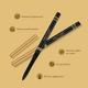 Miss Claire Waterproof Extra Soft Kohl Pencil (Gold Cap) 0.35 Gm - Kajal & Kohls
