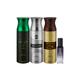 Ajmal Sacrifice II & Silver Shade & Wisal Dahab Deo & Ascend EDP Pack of 4 20 ml - Women Perfumes (Edt/Edp)