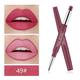 Miss Rose 2 In 1 Creamy Matte Lipstick Chii 7102 - 001M 49 2.1 gm - Lipsticks