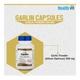 HealthVit Garlin 300 mg Capsule 60's - Herbal Dietary Supplement