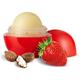 Organic Harvest Strawberry Non Colored Lip Balm 8 gm - Lip Balms