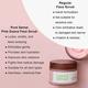PureSense Pink Guava Face Scrub with Niacinamide & African Melon, Gentle Exfoliation, for a Clear & Glowing Skin. 140 gm - Face Scrubs