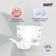 Seni Air Classic Breathable Adult Diapers(M) 10's - Adult Diapers & Pads