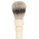 Truefitt and Hill Faux Ivory Super Badger Shave Brush Turnback Travel Essential Grooming Collection For Men 1's - Shaving Brushes