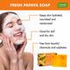 Vaadi Herbals Handmade Soap - Fresh Papaya 75 gm - Soaps