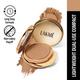 Lakme 9to5 Unreal Dual Cover Pressed Powder, 2 In 1 Compact + Foundation, 38 Walnut, 9 gm - Compact Powder