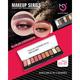 Matt Look 10 Colours Eyeshadow Makeup Series Luxury Wet Eyeshadow Palette - 01 8gm - Eye Shadow Palettes